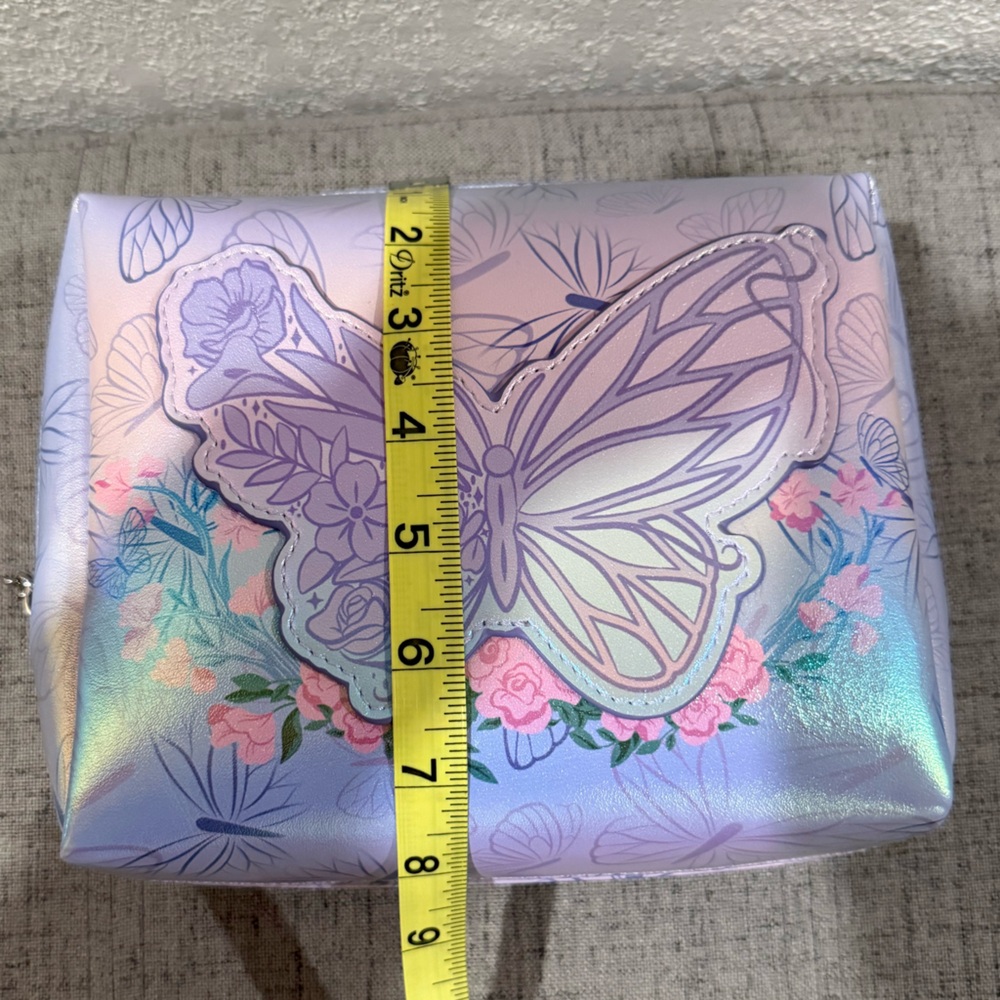 Wicked Glinda Butterfly Iridescent Cosmetic Bag - Picture 9 of 10